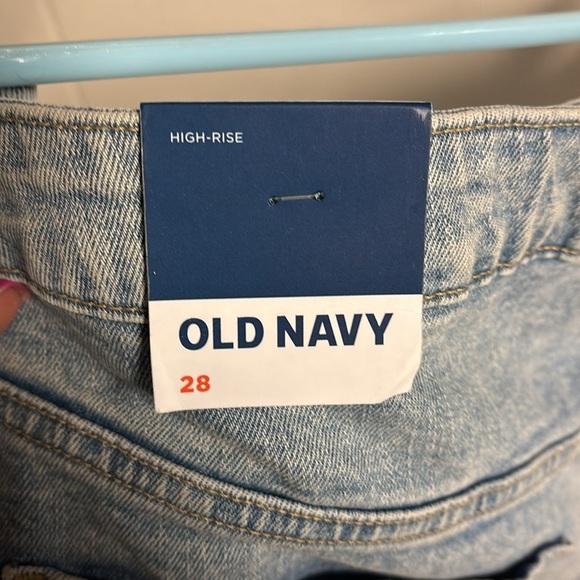 Old Navy Light Blue High-Rise Denim - Picture 6 of 7